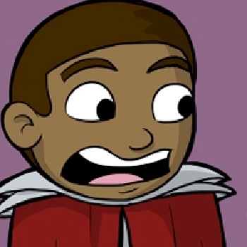 Nassir is a dark skinned Human paladin, with short dark brown hair. He wears silver plate mail armor over a dark grey tunic and leggings and a long red cape.